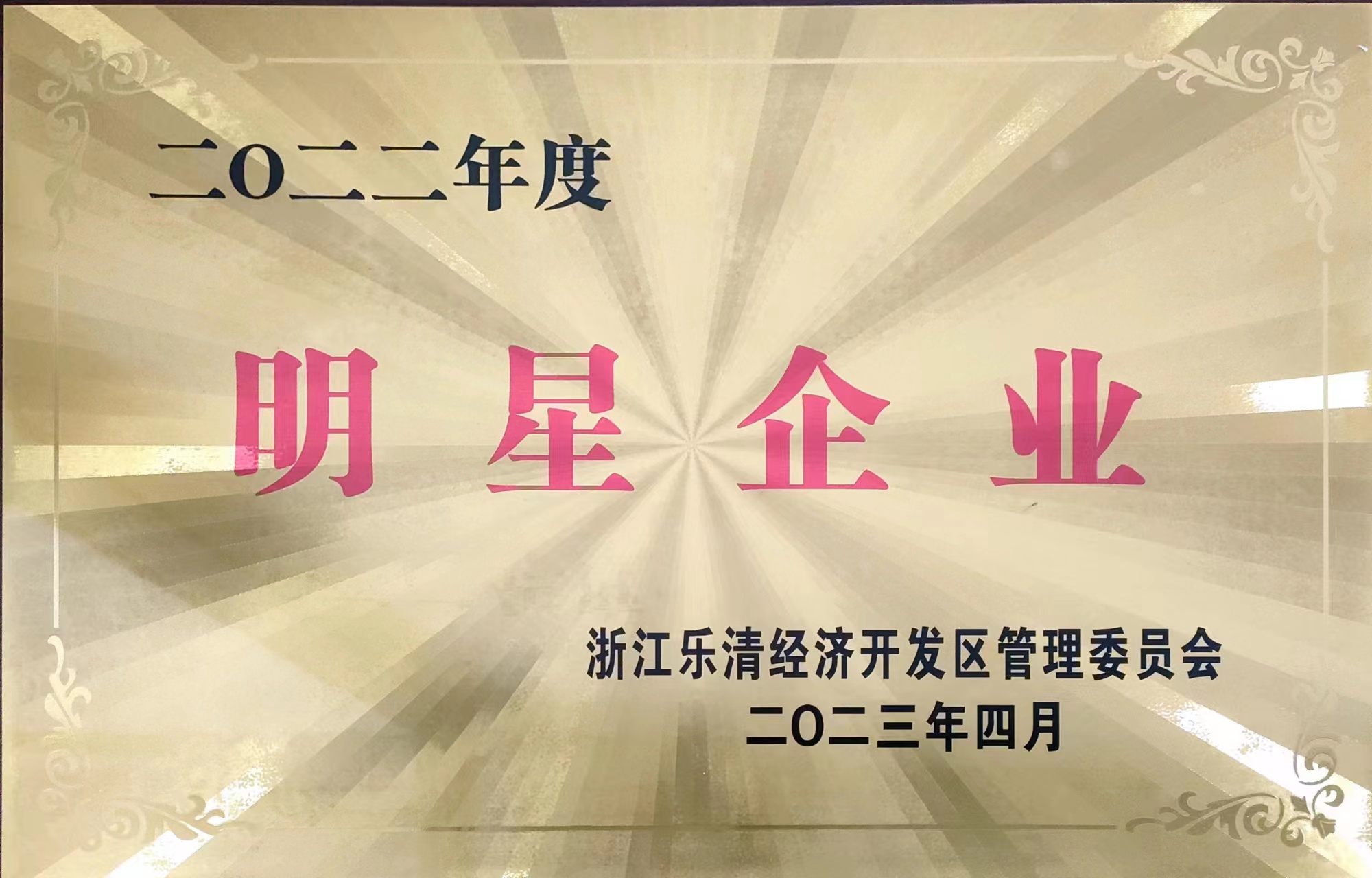 2022年度獲得明星企業